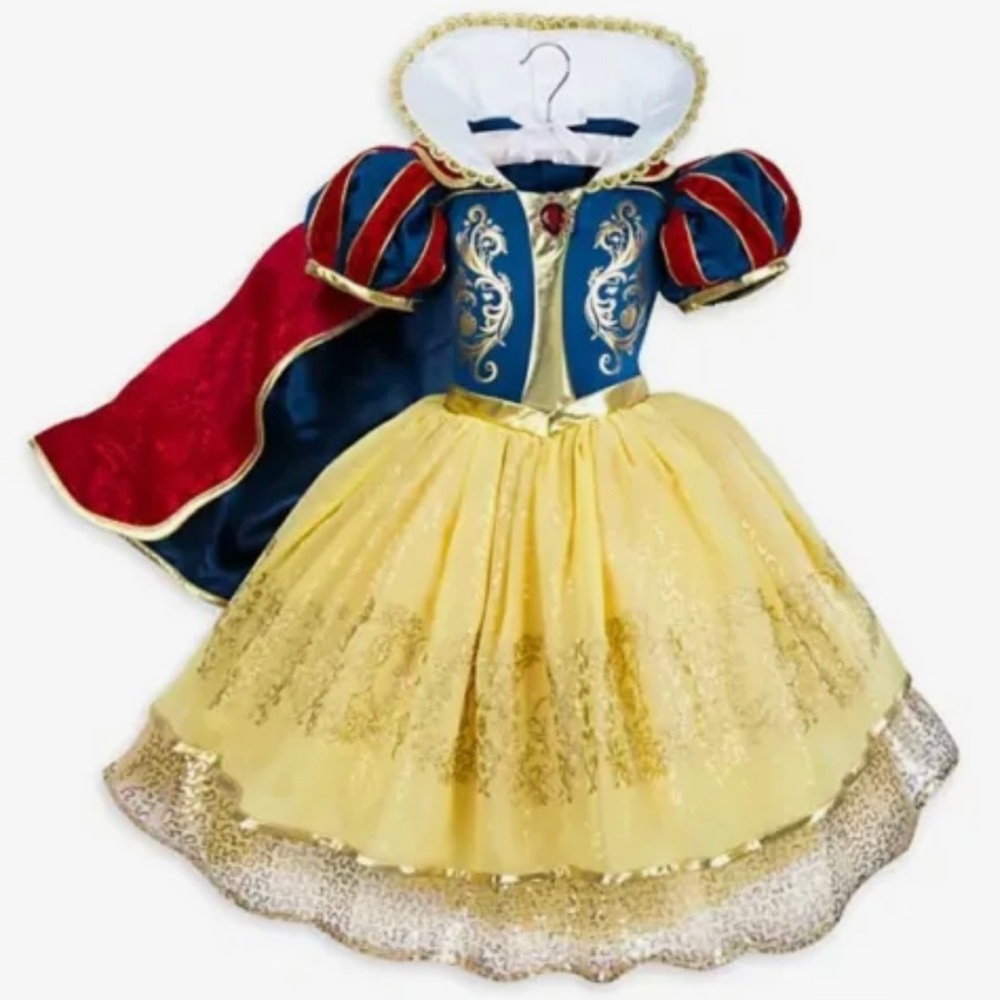 New without Tag Authentic Disney Snow White Deluxe Costume, Size 7-8